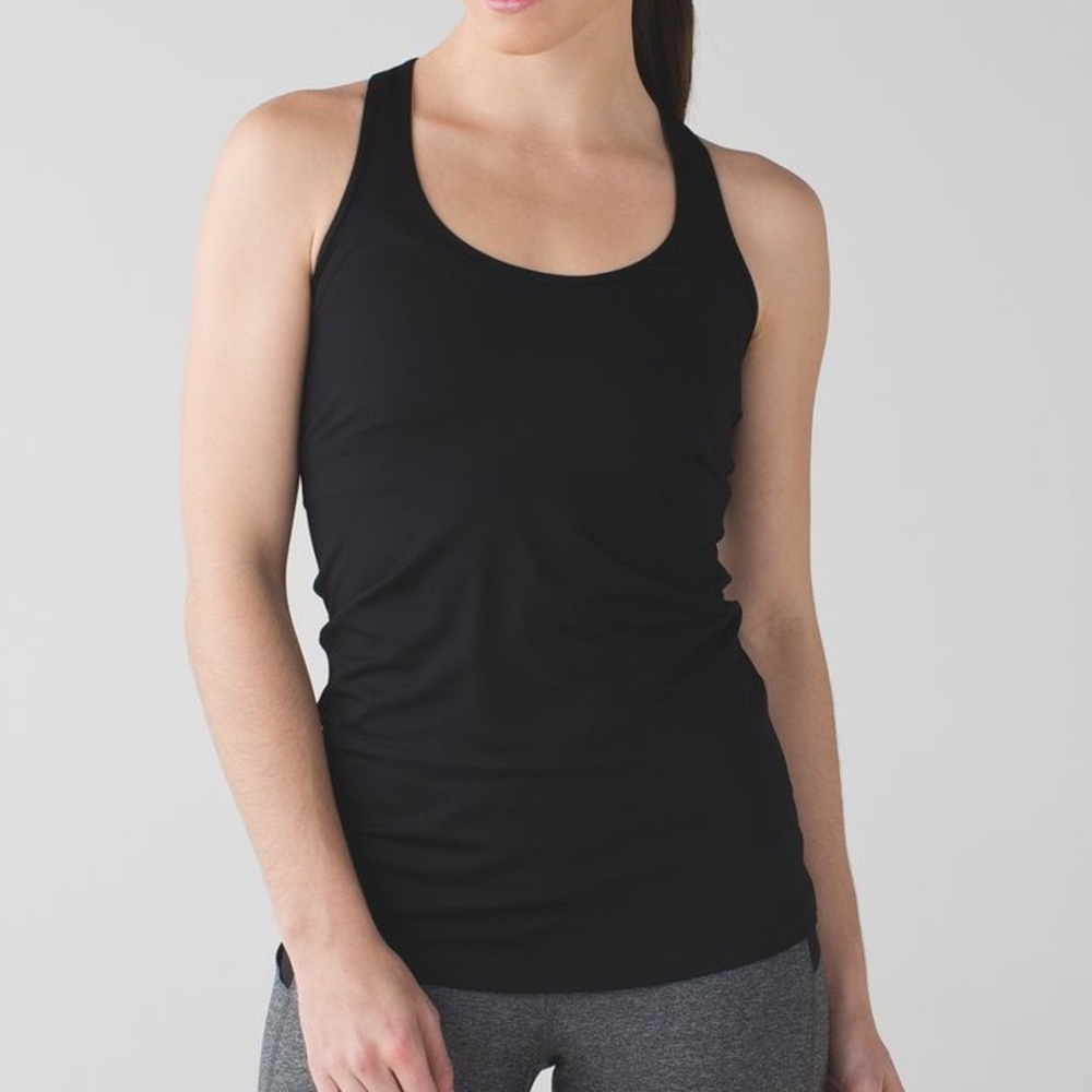 Lululemon Black Cool Racerback Tank